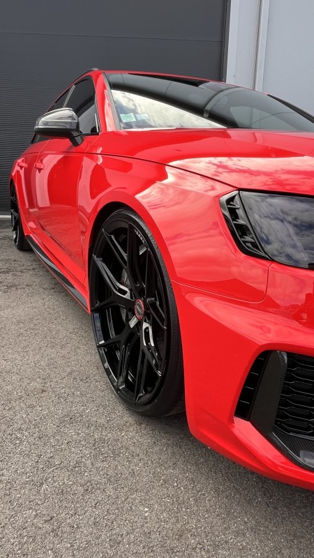 PROTÉGER VOTRE AUDI RS4 AVEC NOTRE PROTECTION CÉRAMIQUE GTECHNIQ A PROXIMITÉ DE PAU