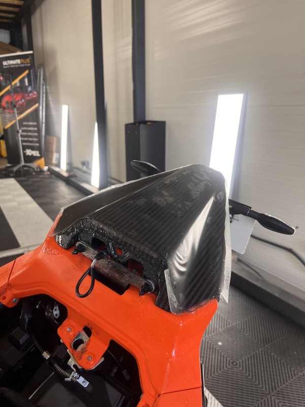 Protégez sa KTM neuve par un film de protection XPEL sur mesure à PAU