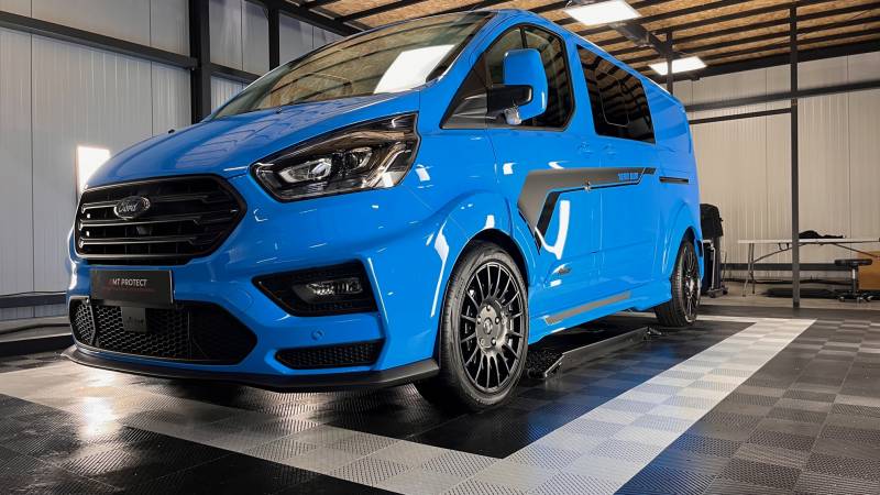 Protection carrosserie pour Ford Transit custom MSRT proche de Pau