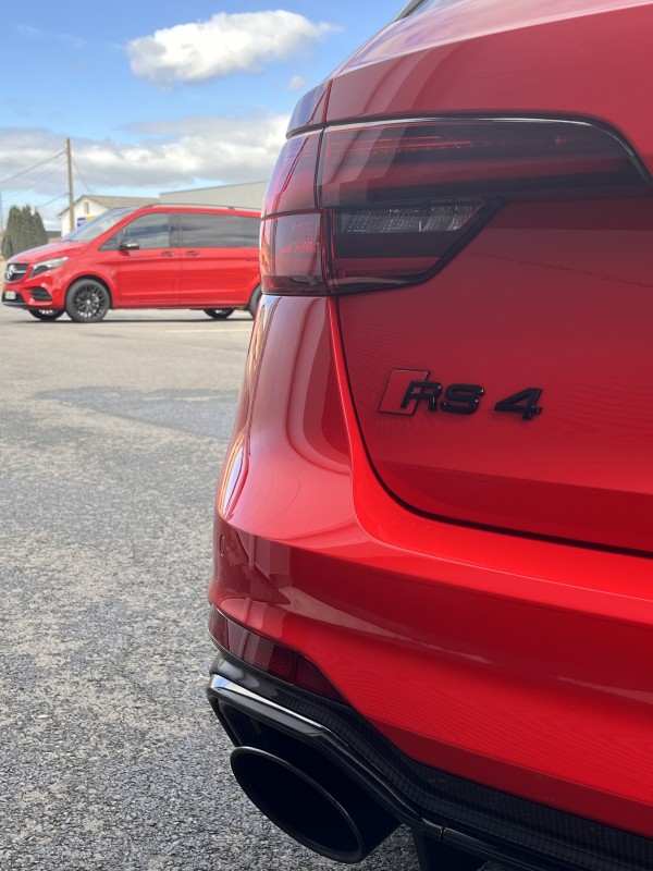 PROTÉGER VOTRE AUDI RS4 AVEC NOTRE PROTECTION CÉRAMIQUE GTECHNIQ A PROXIMITÉ DE PAU